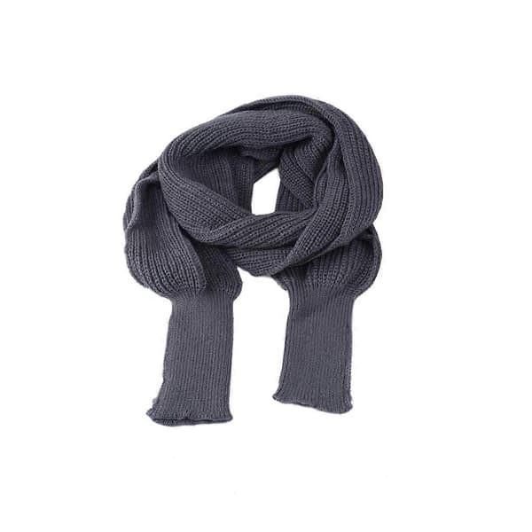 Vinter Kvinnors Sjal Enfärgad Halsduk Pl Design Bröllopskappa Poncho[LD] Dark Grey