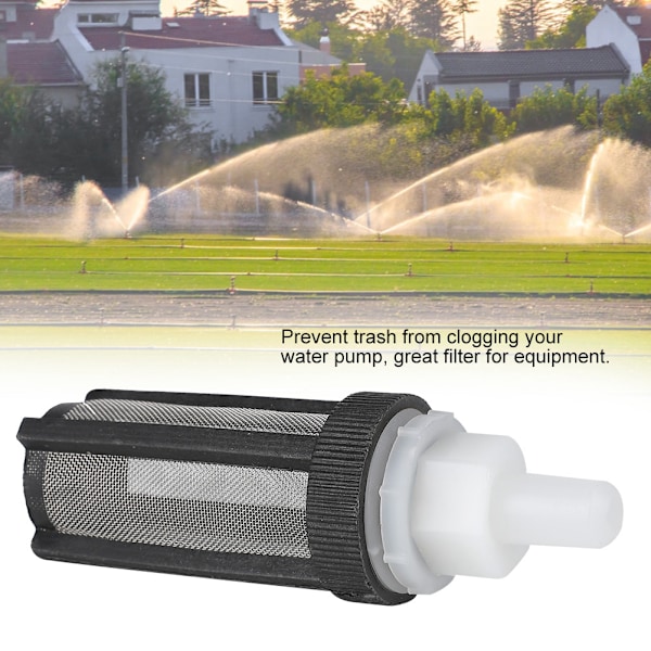 6 stk Vanninntak Mikro Pump Filterkontakt 8mm med rustfritt stålnett