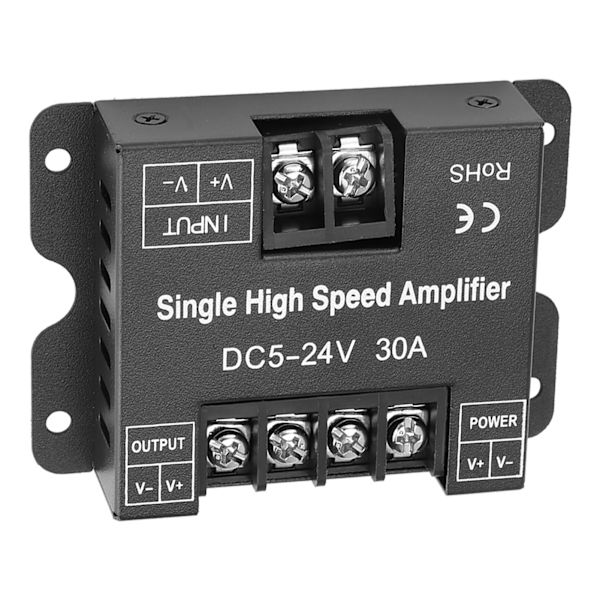 DC5-24V 30A enfarvet LED-signalforstærker til Light Strip RGB LED-styring