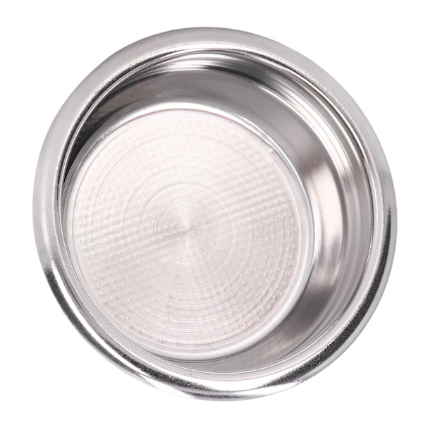 Portafilter-suodatinosa ruostumattomasta teräksestä 2 kupille huokoinen suodatinosa Kahvinkeittimen tarvikkeet 58 mm kahvaan