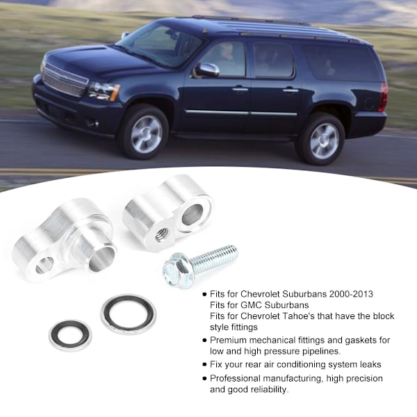 Auton takaosan A/C Block Off -sarja Autotarvikkeet sopivat Chevrolet Suburbansiin 2000-2013
