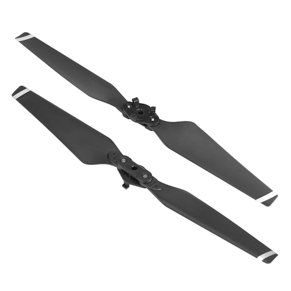 1 par 8330F sammenklappelige hurtigudløsningspropeller Plastblade til DJI Mavic Pro Drone (sølv)