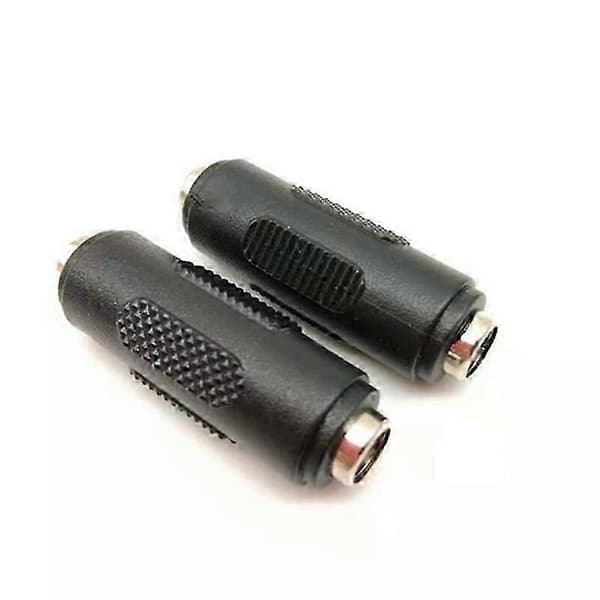3 kpl DC 5,5x2,1 mm naaras-naaras virtaliitin, naaras-naaras liitinsovitin CCTV:lle
