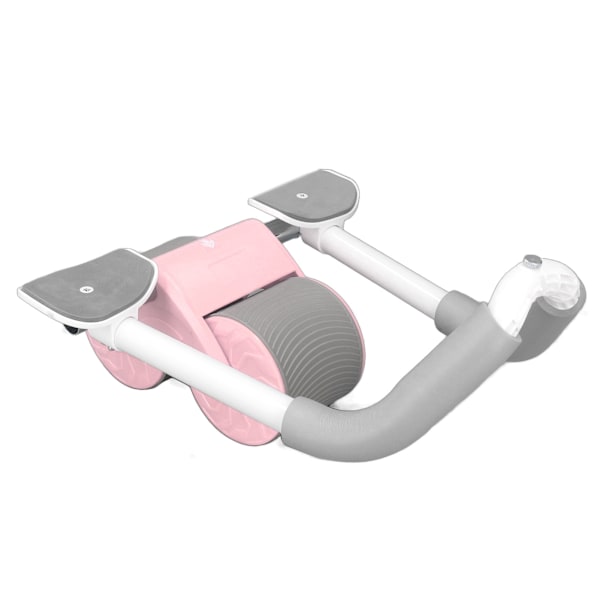 Automatisk rebound mavehjul med albue støtte Styrketræning Intelligent Display Core Workout Roller Rosa