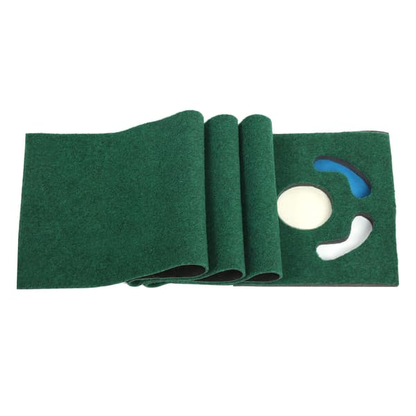 Golf-väyläputteriharjoittelusetti Perheelle Lapsille Golf-harjoittelupeitto Putteriharjoittelumatto