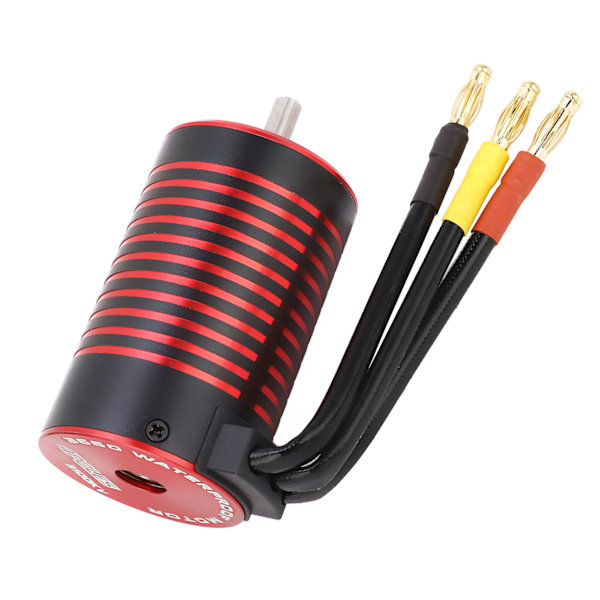 Aluminiumlegering 3660 borstlös motor för 1/8 1/10 fjärrkontroll biluppgraderingsdelar 4200KV