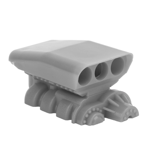 Universal RC Bil Superlader Hette Luftinntaksskovel Motorhette Luftventil Passer for AXIAL Wraith 90018 90020 RC Bil Grå