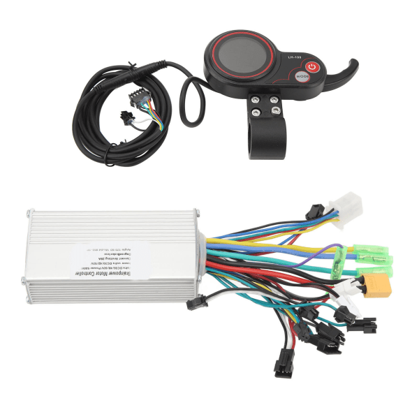36V 48V 60V 500W 28A Brushless Speed Motor Controller Sine Wave Controller Kit with Instrument for Electric Bicycle
