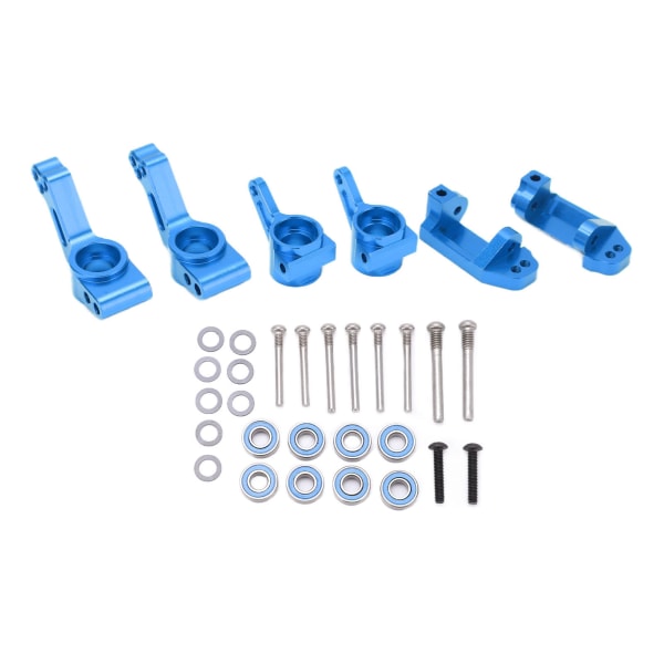 Fram C-säte Styrblock Cup Blocks Bakaxelhållare för Traxxas Slash 2WD 1/10 RC CarBlue