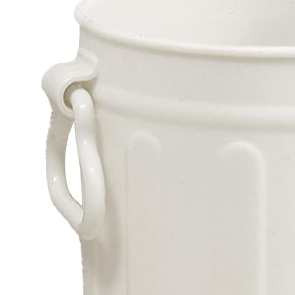 Plastic Pen Holder Cute Large Capacity Convenient Storage Pen Container for Home School Office White