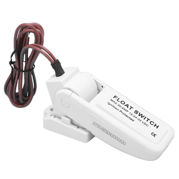 Flottörbrytare 12‑24‑32V 18AWG ultraljudssvetsning läcker inte Automatisk länsnivåkontroll för yachtbåt