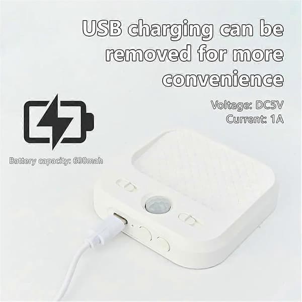Bevegelsessensor LED-nattlys Smart bevegelsessensor nattlys 3 farger