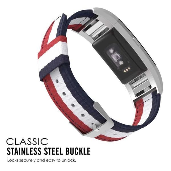 Nato Armbånd Fitbit Charge 2 multifärg multicolor
