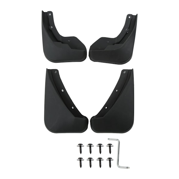 4 pcs/set Car Mud Flaps Front Rear Mudguard Black Replacement for XC40 2018-2021
