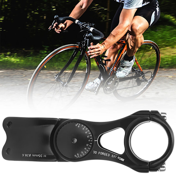 Justerbar Styrstamme i Aluminiumlegering til Mountainbike Cykler Dele Cykeltilbehør (31,8 * 95)