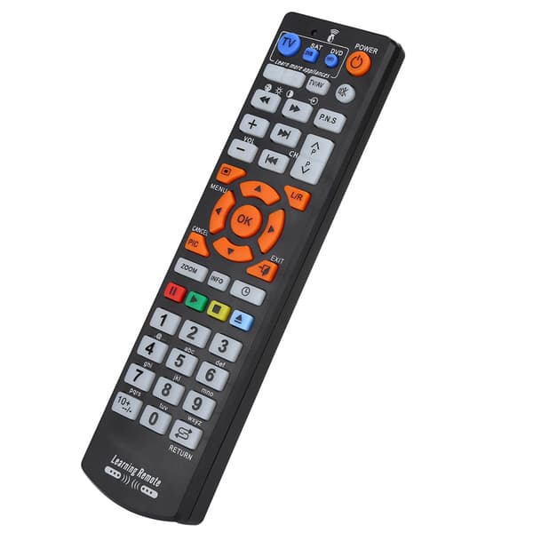 Universal smart fjernkontroll for TV, kabel, DVD og satellitt - med læringsfunksjon