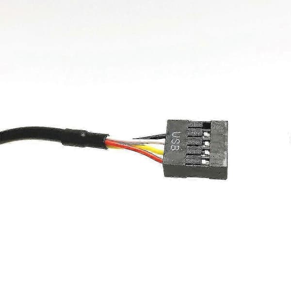 Højkvalitets 31 cm USB 4-pin til 9-pin kabel Kompatibel med BCM94360CD PCI-e Bluetooth-forbindelse