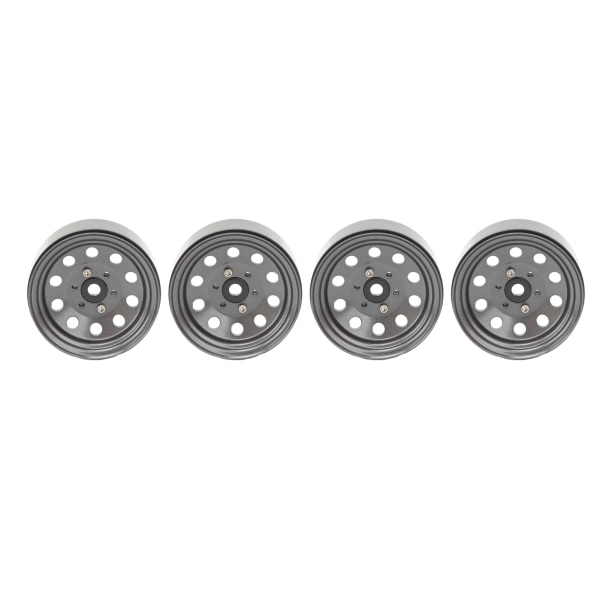 4 ST RC Beadlock hjulnav 1,9 tum järn slitstarkt Återanvändbart RC hjulnav för utbyte Ti Color
