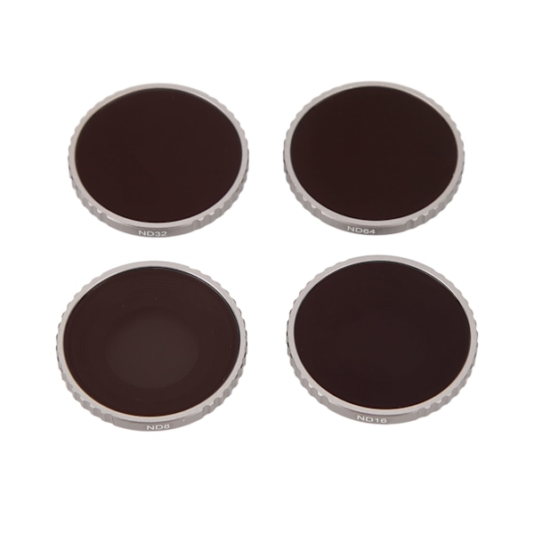 ND8 ND16 ND32 ND64 Neutral Density Filter Sæt Passer til DJI Osmo Action 4 Objektivfilter
