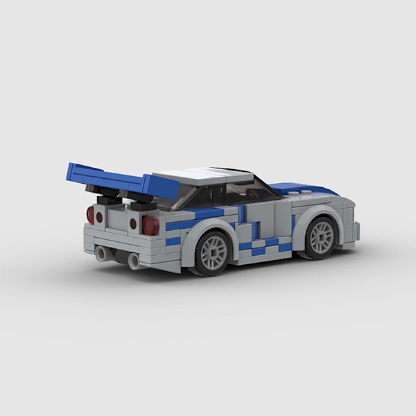 203-delt super racer byggeklodssæt