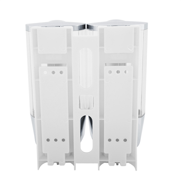 350 / 700 ml Væghængt Skum Sæbe Lotion Dispenser (Dobbelt Udløb 700 ml)