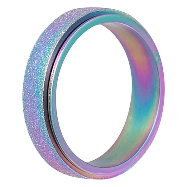 Stressring Finger Roterende Voksen Leke Fingertopp Sensorisk Leke for Kvinner