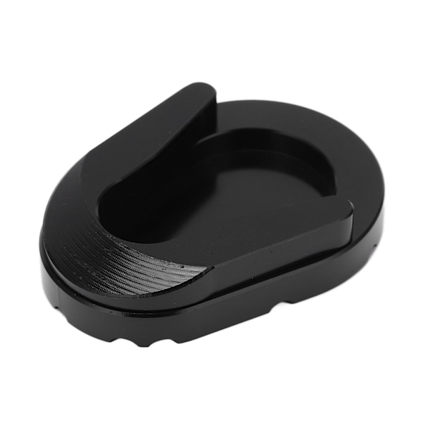 Motorcykel Sidostödsförlängningsplatta Kickstand Enlarger Pad Ersättning för Vespa Sprint 150 2013‑2020 Svart