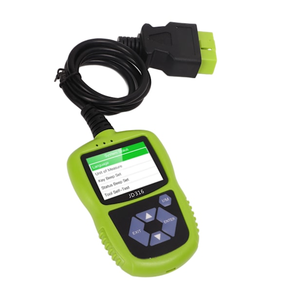 OBD2 Scanner Support Mode 6 Motorfejl Koder Læser CAN Diagnostisk Værktøj til 1996 og Nyere Køretøjer