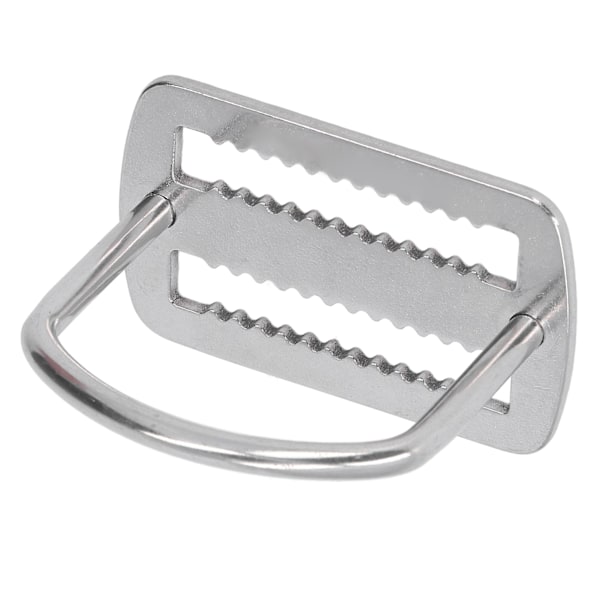 D-Ring Webbing Sele Bælteholder Rustfrit Stål D-Ring Bælte Slide Keeper Stopper til Dykkeudstyr