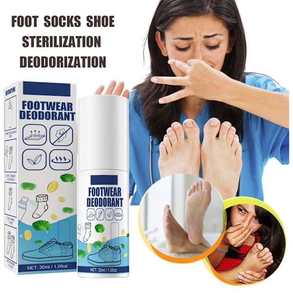 Fod Deodorant Spray Duft Destroy Agent til Fod Sko Deodorant Spray