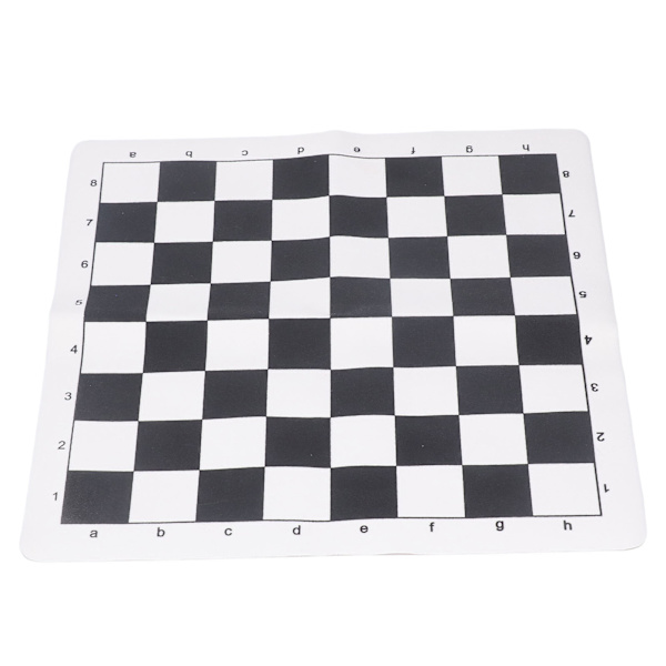 Schackbräde Endast schackbräde PU Portable Soft Standard 35x35cm för resor utomhuscamping