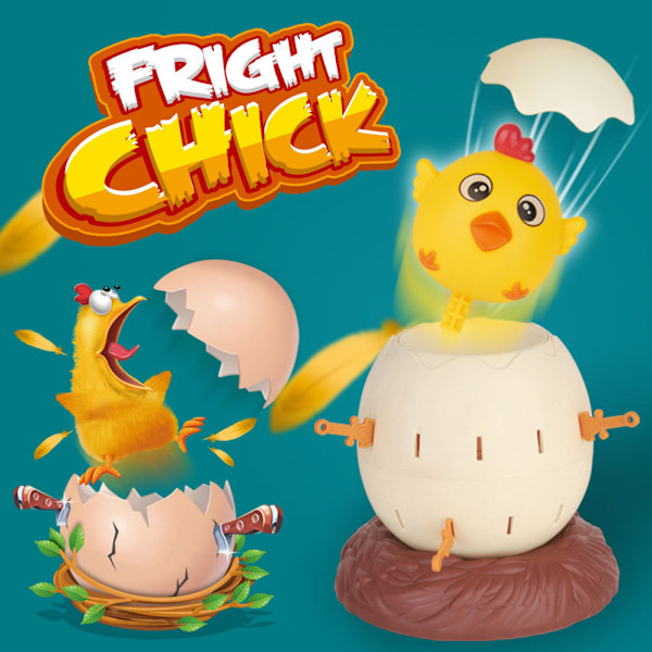 Chick Pirate Funny Barrel Bucket Tricky Spoof Lottery Game Lucky Stab Interactive Spoof Chicken Barrel Game