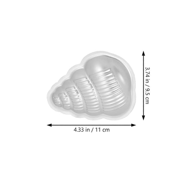 Badebombeform Aluminiumslegering Kakeform for DIY Pudding 4-delt sett