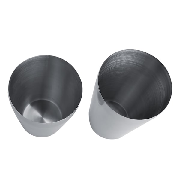 Rustfrit stål Wine Cocktail Shaker Set Blanding Fremstilling Drikkebeholder Barware (600/450 ml)