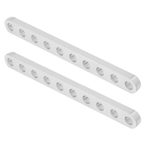 Alumiininen robottikanava, 10 reikää, 4x8x80 mm, 3102-0010-0080