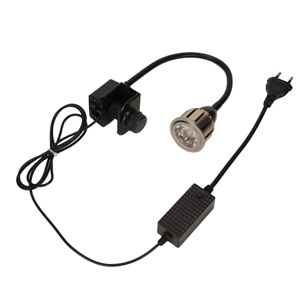 Akvarielys Spotlight Profesjonell svanehals LED-akvarium med høy lysstyrke for plantet akvarium EU-kontakt 100‑240V