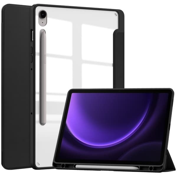 Galaxy Tab S9 FE Cover Hybrid Penneholder Sort 235