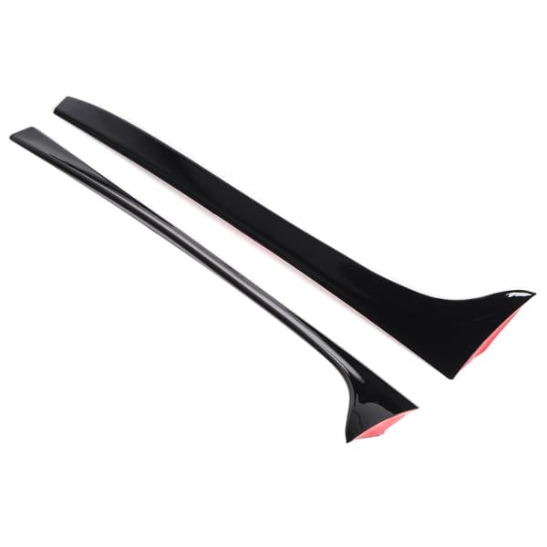 Par af Sorte Bagruder Side Spoiler Vinger Passer til Mk5 6R 6C Standard 2009-2017