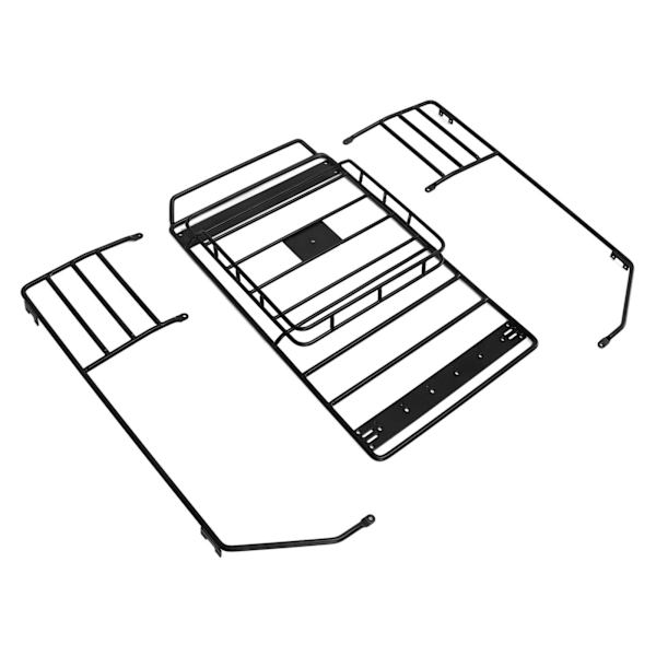 RC Takräcke Bagagehållare Järn Takräcke Rullbur för Axial SCX10 för Wrangler Car Shell 313mm Axelavstånd