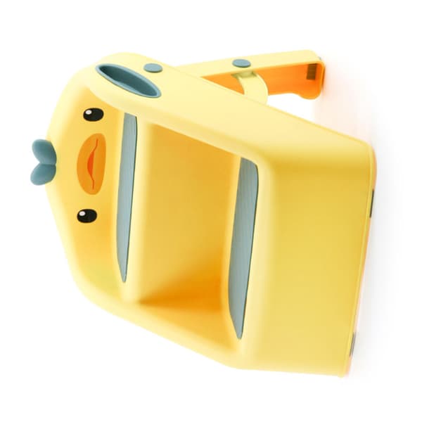 Foldable Toddler Step Stool Multifunctional Safe Stable Non-Slip 2 Step Stool Toilet Potty Training Stool Yellow