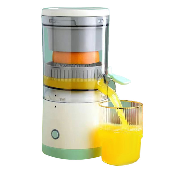 Juice Machine 360° Bärbar Elektrisk Automatisk Apelsinjuice Extraktor för Hem Kök Travel Hotel