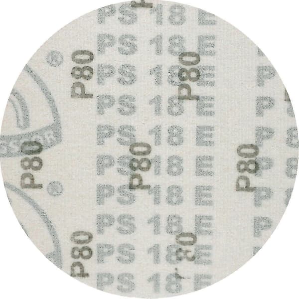 PS 18 EK slipskiva, diameter 250 mm, operforerad (GLS 0), 10-pack, kornstorlek: 80 cm