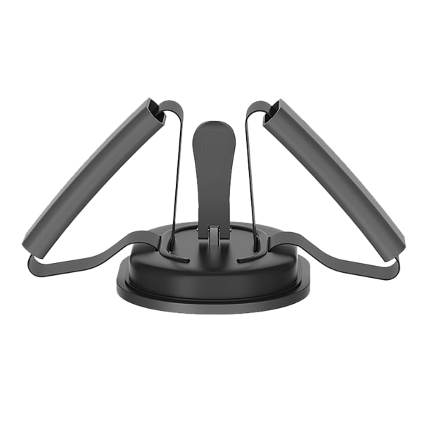 Sit-up Assistent Enhed Multifunktionel Sit-up Udstyr Stang til Indendørs Hjem Fitness Udstyr Sort