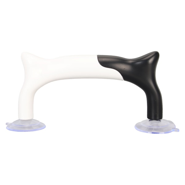 Ompeluvihkon kahva, kissanmuotoinen kädessä pidettävä monitoiminen DIY ergonominen tilkkutyöviivaimen kahva DIY musta