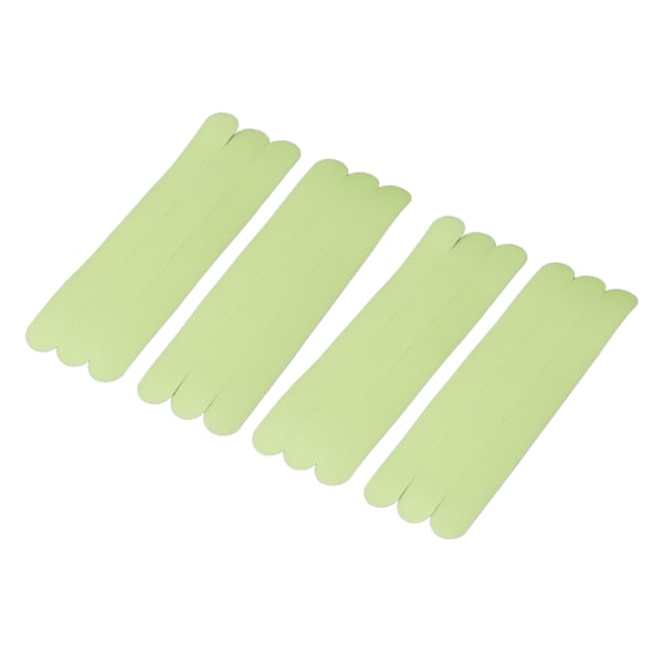 Ljusande trappmarkör Glow In The Dark Självhäftande halksäker självlysande trapptejp för Badrumspool 12 Strip Glow Green