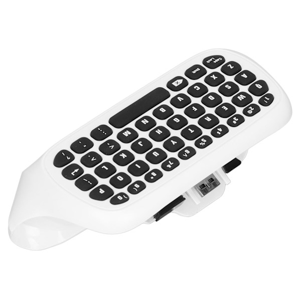 Spilkonsolltastatur 2,4Ghz Spilkonsolltastatur med lyd og headsetudgang til Xbox Series X Series S One S Hvid