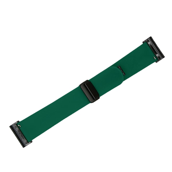 Silikonarmband Vattentätt klockband med snabbspänne för Fenix ​​7X/6X/5X 26mm OD Grön