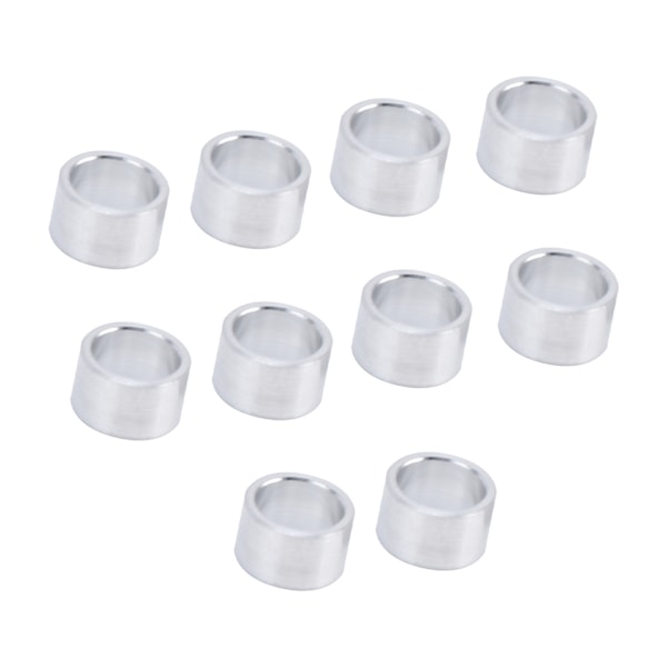 10 st aluminiumlegering distanshållare rund ogängad fristående stödbeslag Ytterdiameter 10mm6mm