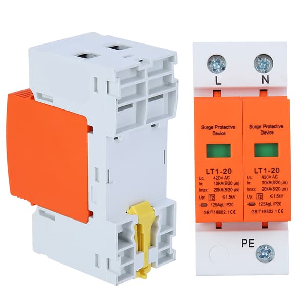 Överspänningsskydd Orange Arc Module 2P LT120 20ka Åskskydd Modulära apparater