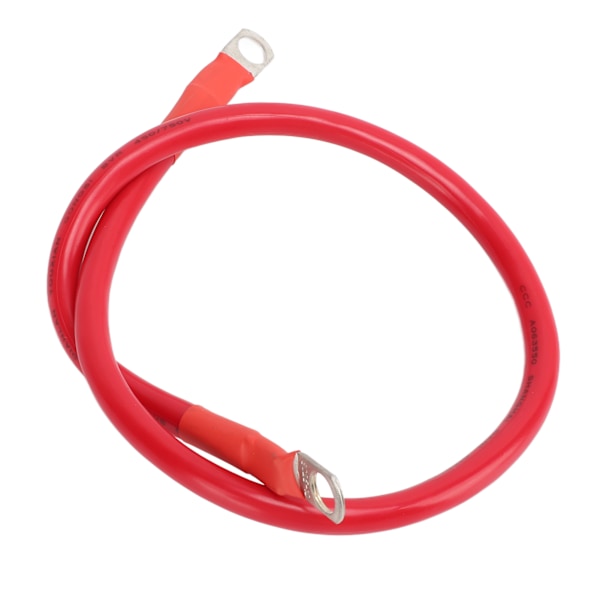 4AWG Biltråd Kabel Jordforbindelse Batteri Startkabler Antiflamming 60CM med 2 R ender Blød silikonehylster